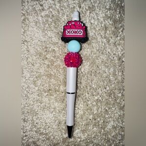 XOXO Handcrafted Beaded Pen